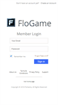Mobile Screenshot of members.flogame.com